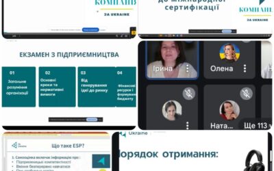 Участь у онлайн зустрічі з представниками Junior Achievement Ukraine