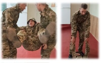 Переміщення пораненого із зони прямої загрози